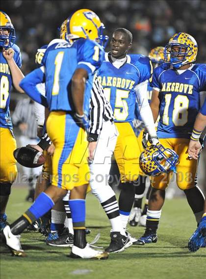 Thumbnail 2 in Oak Grove vs. Valley Christian (CIF CCS Open Division Playoffs) photogallery.