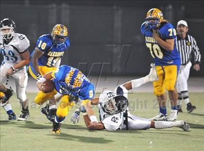 Thumbnail 2 in Oak Grove vs. Valley Christian (CIF CCS Open Division Playoffs) photogallery.