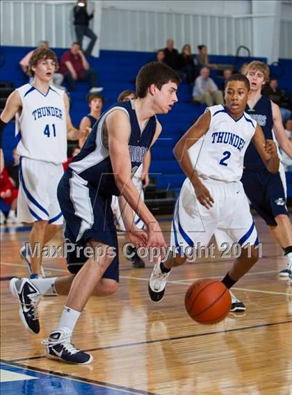Thumbnail 3 in Dallas Thunder vs Liberty Christian JV (Lake Country Classic) photogallery.