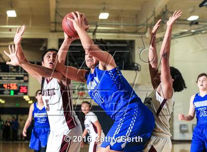 Thumbnail 1 in Woodside Priory vs. Eastside College Prep (CIF CCS D5 Final) photogallery.