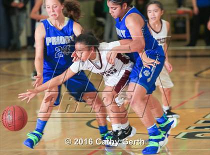 Thumbnail 3 in Woodside Priory vs. Eastside College Prep (CIF CCS D5 Final) photogallery.
