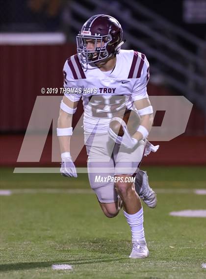 Thumbnail 2 in Troy vs. Crockett (UIL 3A Division 1 Region 3 Area Playoff) photogallery.