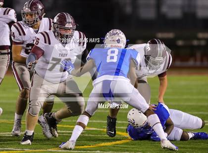 Thumbnail 2 in Troy vs. Crockett (UIL 3A Division 1 Region 3 Area Playoff) photogallery.