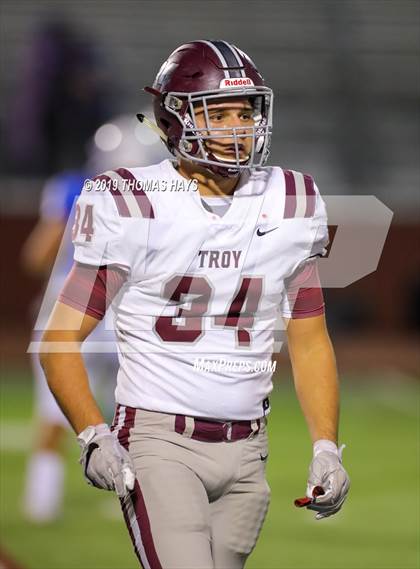 Thumbnail 3 in Troy vs. Crockett (UIL 3A Division 1 Region 3 Area Playoff) photogallery.