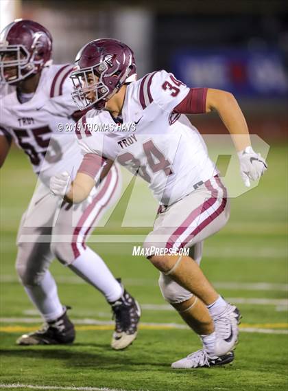 Thumbnail 1 in Troy vs. Crockett (UIL 3A Division 1 Region 3 Area Playoff) photogallery.