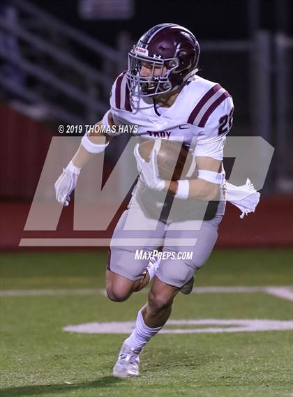 Thumbnail 1 in Troy vs. Crockett (UIL 3A Division 1 Region 3 Area Playoff) photogallery.