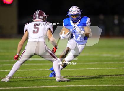 Thumbnail 2 in Troy vs. Crockett (UIL 3A Division 1 Region 3 Area Playoff) photogallery.