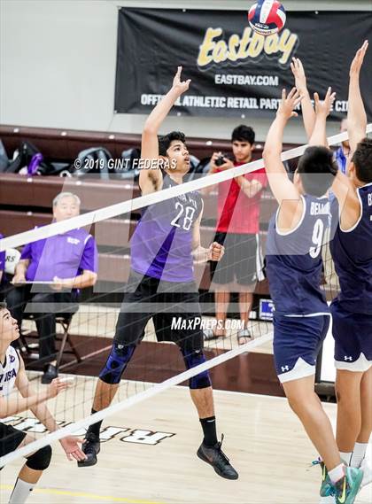 Thumbnail 1 in Monta Vista vs. Bellarmine College Prep (CIF CCS D1 Final) photogallery.