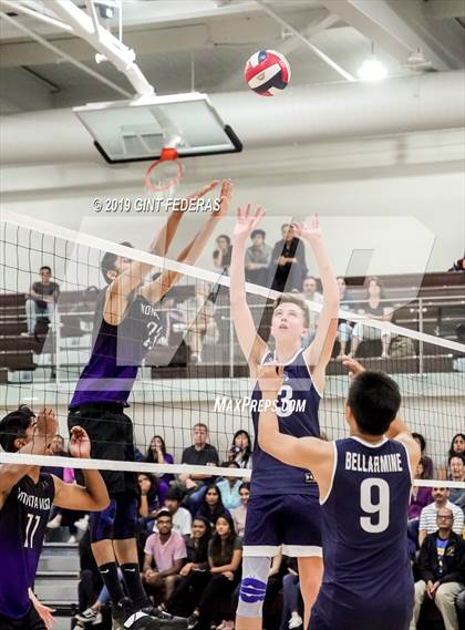 Thumbnail 2 in Monta Vista vs. Bellarmine College Prep (CIF CCS D1 Final) photogallery.