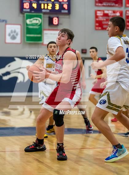 Thumbnail 3 in Chief Leschi vs Toledo (WIAA 2B District Playoff) photogallery.
