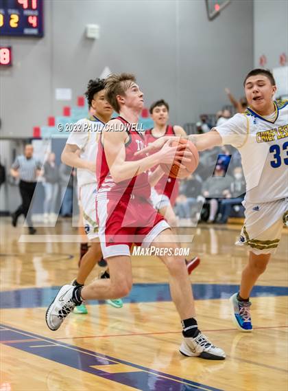 Thumbnail 1 in Chief Leschi vs Toledo (WIAA 2B District Playoff) photogallery.