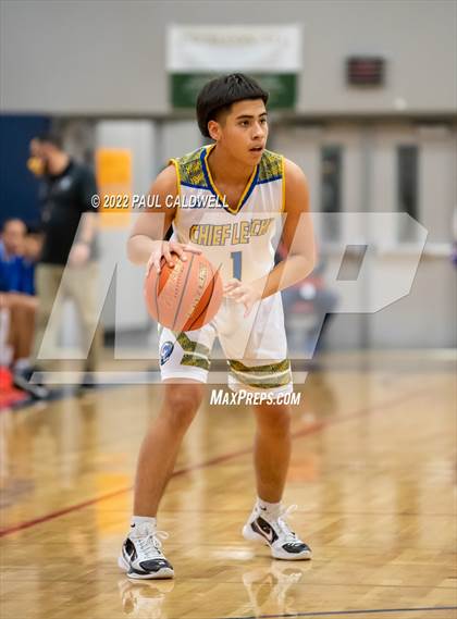 Thumbnail 2 in Chief Leschi vs Toledo (WIAA 2B District Playoff) photogallery.