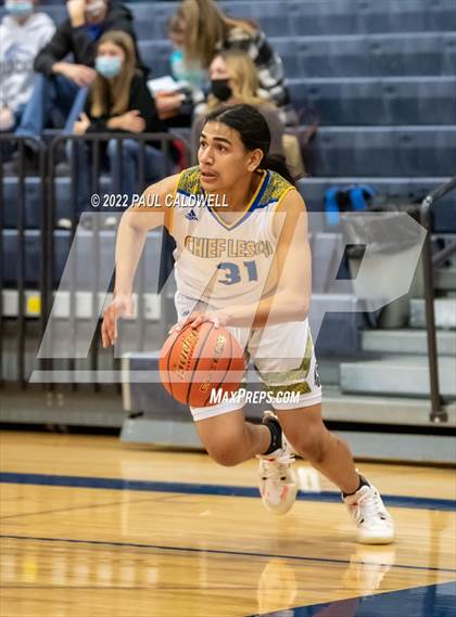 Thumbnail 3 in Chief Leschi vs Toledo (WIAA 2B District Playoff) photogallery.