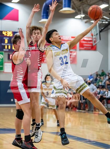 Thumbnail 1 in Chief Leschi vs Toledo (WIAA 2B District Playoff) photogallery.