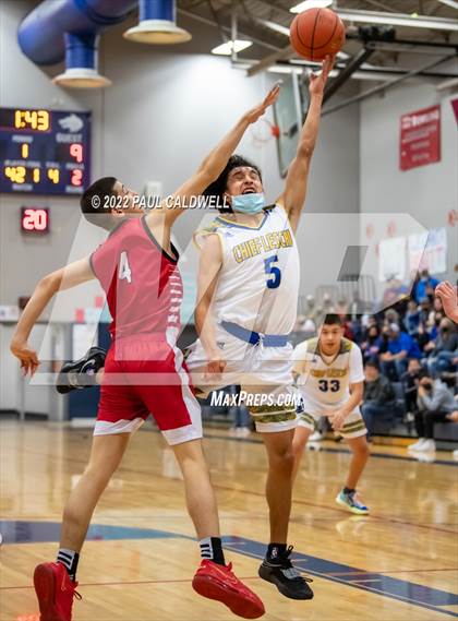 Thumbnail 3 in Chief Leschi vs Toledo (WIAA 2B District Playoff) photogallery.