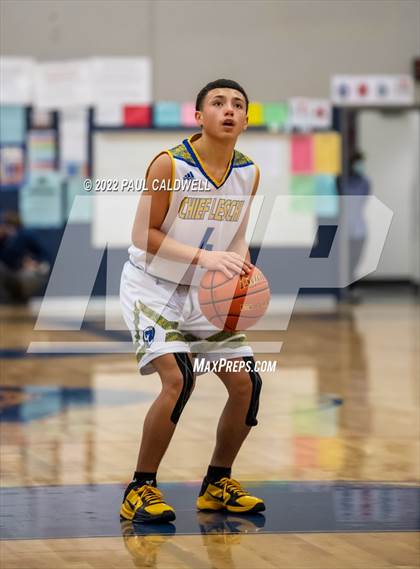 Thumbnail 3 in Chief Leschi vs Toledo (WIAA 2B District Playoff) photogallery.