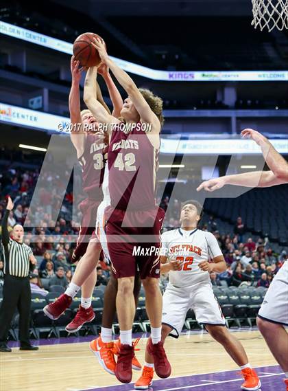 Thumbnail 3 in Cosumnes Oaks vs. Whitney (@ Golden 1 Center) photogallery.