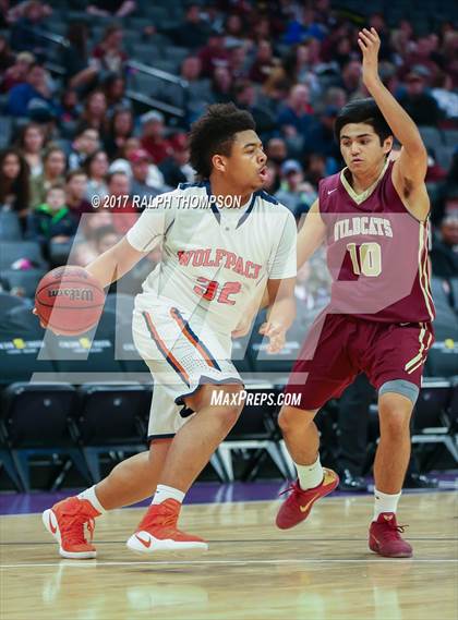 Thumbnail 3 in Cosumnes Oaks vs. Whitney (@ Golden 1 Center) photogallery.