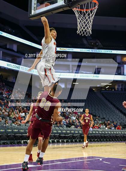 Thumbnail 2 in Cosumnes Oaks vs. Whitney (@ Golden 1 Center) photogallery.