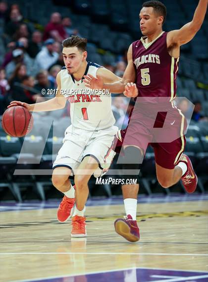 Thumbnail 3 in Cosumnes Oaks vs. Whitney (@ Golden 1 Center) photogallery.