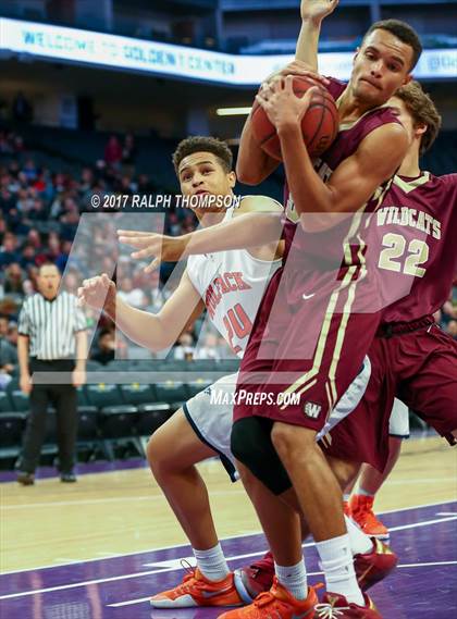 Thumbnail 3 in Cosumnes Oaks vs. Whitney (@ Golden 1 Center) photogallery.