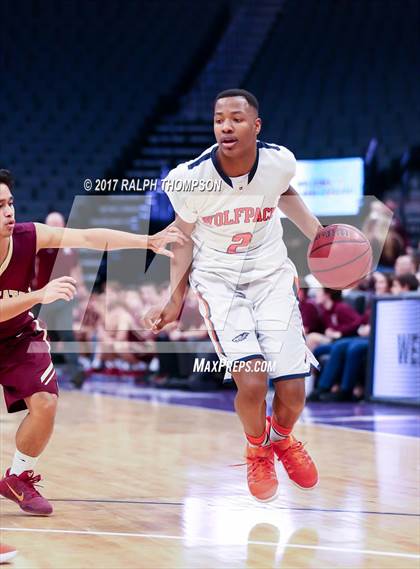 Thumbnail 1 in Cosumnes Oaks vs. Whitney (@ Golden 1 Center) photogallery.