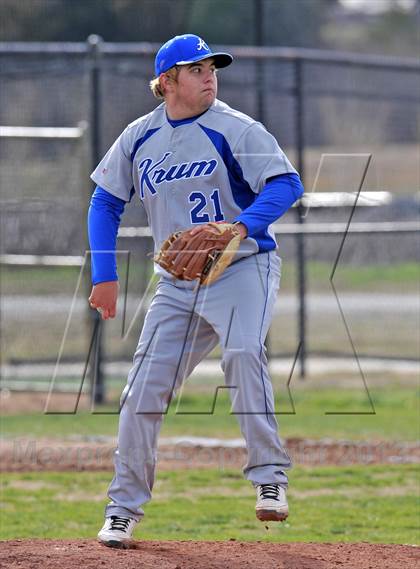 Thumbnail 3 in Krum vs Leonard (Pottsboro Tournament) photogallery.