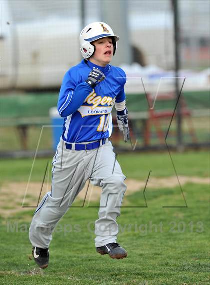 Thumbnail 2 in Krum vs Leonard (Pottsboro Tournament) photogallery.