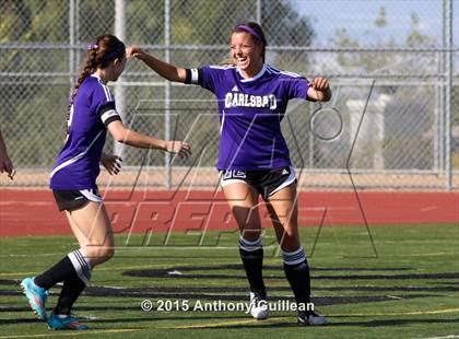 Thumbnail 2 in Carlsbad vs Santiago (CIF SS D1 Final) photogallery.