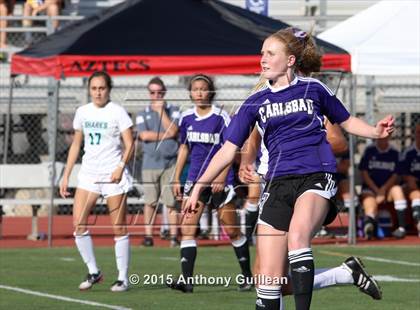 Thumbnail 2 in Carlsbad vs Santiago (CIF SS D1 Final) photogallery.
