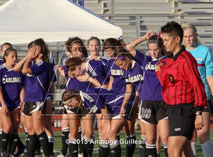 Thumbnail 2 in Carlsbad vs Santiago (CIF SS D1 Final) photogallery.