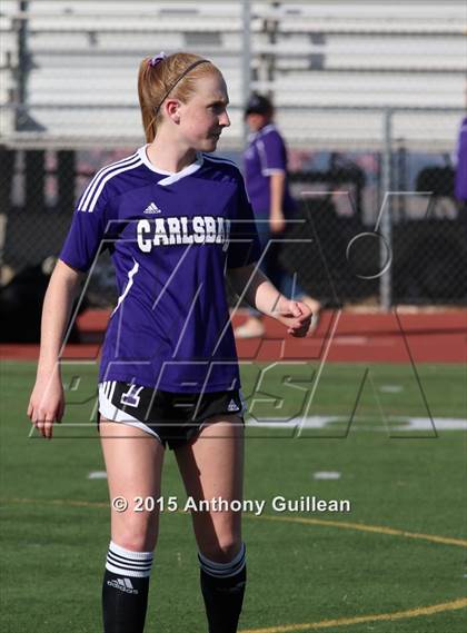 Thumbnail 2 in Carlsbad vs Santiago (CIF SS D1 Final) photogallery.