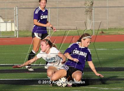 Thumbnail 2 in Carlsbad vs Santiago (CIF SS D1 Final) photogallery.