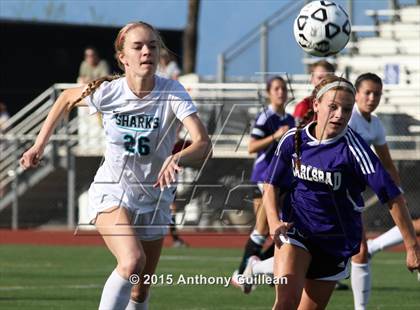 Thumbnail 1 in Carlsbad vs Santiago (CIF SS D1 Final) photogallery.