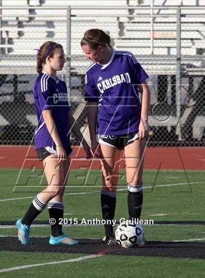Thumbnail 1 in Carlsbad vs Santiago (CIF SS D1 Final) photogallery.
