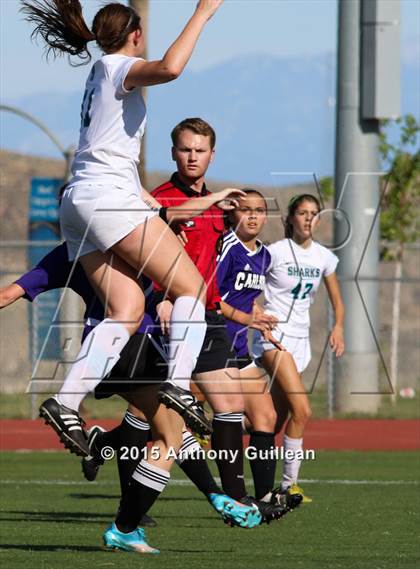 Thumbnail 2 in Carlsbad vs Santiago (CIF SS D1 Final) photogallery.