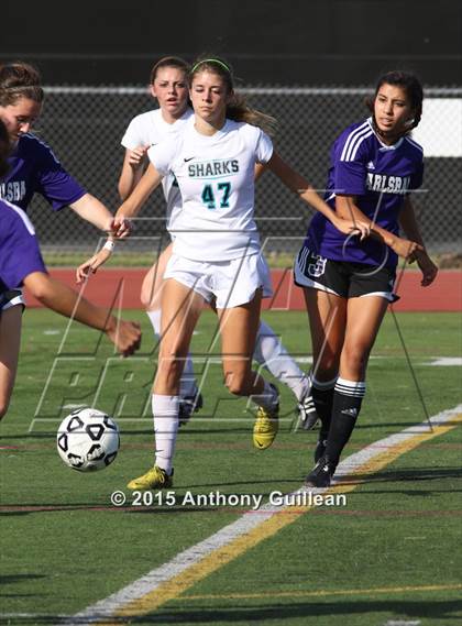 Thumbnail 3 in Carlsbad vs Santiago (CIF SS D1 Final) photogallery.