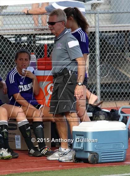 Thumbnail 2 in Carlsbad vs Santiago (CIF SS D1 Final) photogallery.