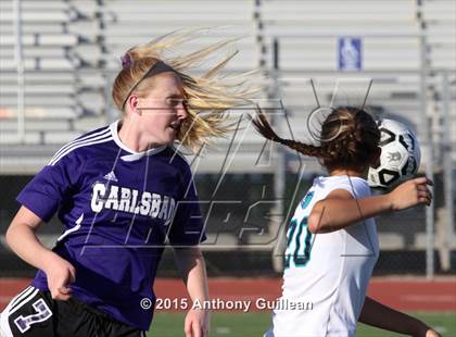 Thumbnail 2 in Carlsbad vs Santiago (CIF SS D1 Final) photogallery.
