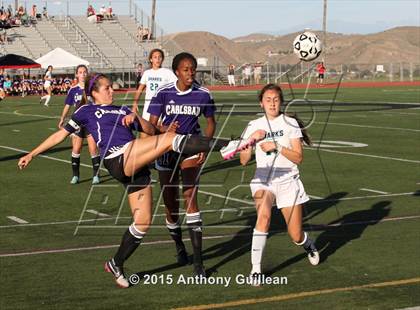 Thumbnail 1 in Carlsbad vs Santiago (CIF SS D1 Final) photogallery.