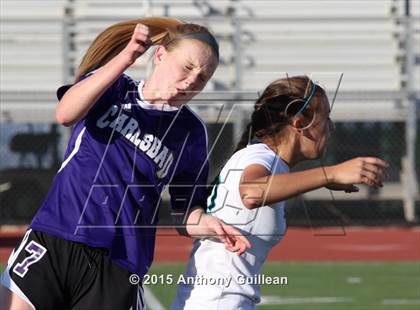 Thumbnail 1 in Carlsbad vs Santiago (CIF SS D1 Final) photogallery.