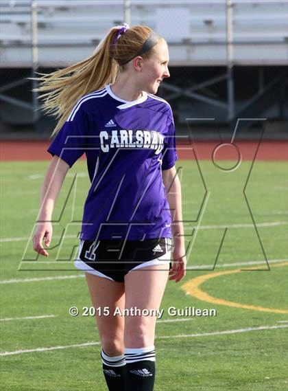 Thumbnail 1 in Carlsbad vs Santiago (CIF SS D1 Final) photogallery.