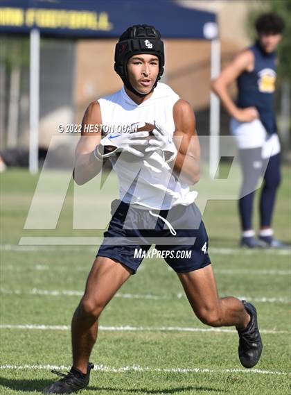Thumbnail 2 in Chino Hills vs. Millikan (South County Tournament) photogallery.