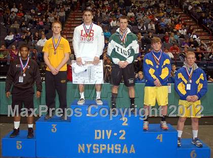 Thumbnail 1 in 2012 NYSPHSAA Boys Wrestling Championships (D2 Finals & Podiums) photogallery.