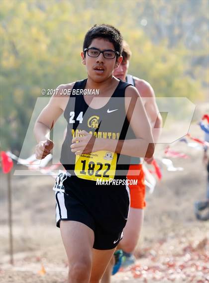 Thumbnail 2 in CIF State Cross Country Championships (Boys D5 Race) photogallery.