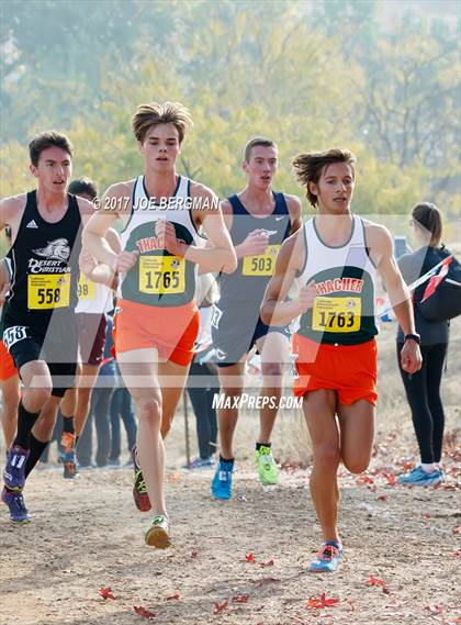 Thumbnail 3 in CIF State Cross Country Championships (Boys D5 Race) photogallery.