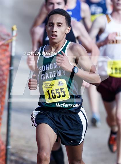 Thumbnail 3 in CIF State Cross Country Championships (Boys D5 Race) photogallery.