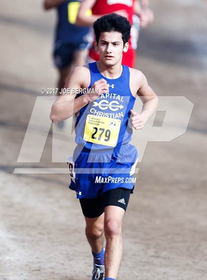 Thumbnail 1 in CIF State Cross Country Championships (Boys D5 Race) photogallery.
