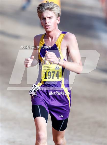 Thumbnail 1 in CIF State Cross Country Championships (Boys D5 Race) photogallery.