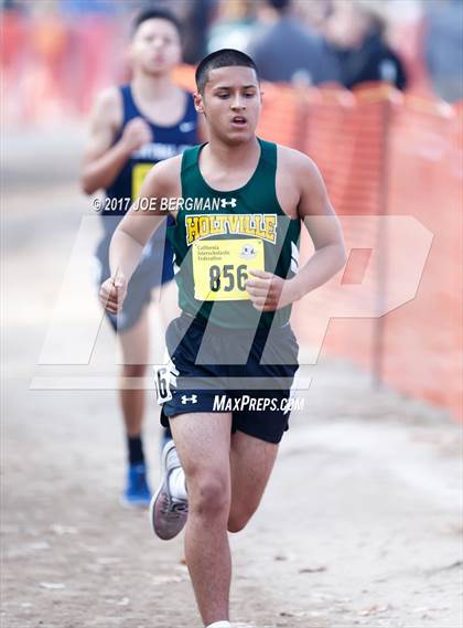 Thumbnail 2 in CIF State Cross Country Championships (Boys D5 Race) photogallery.